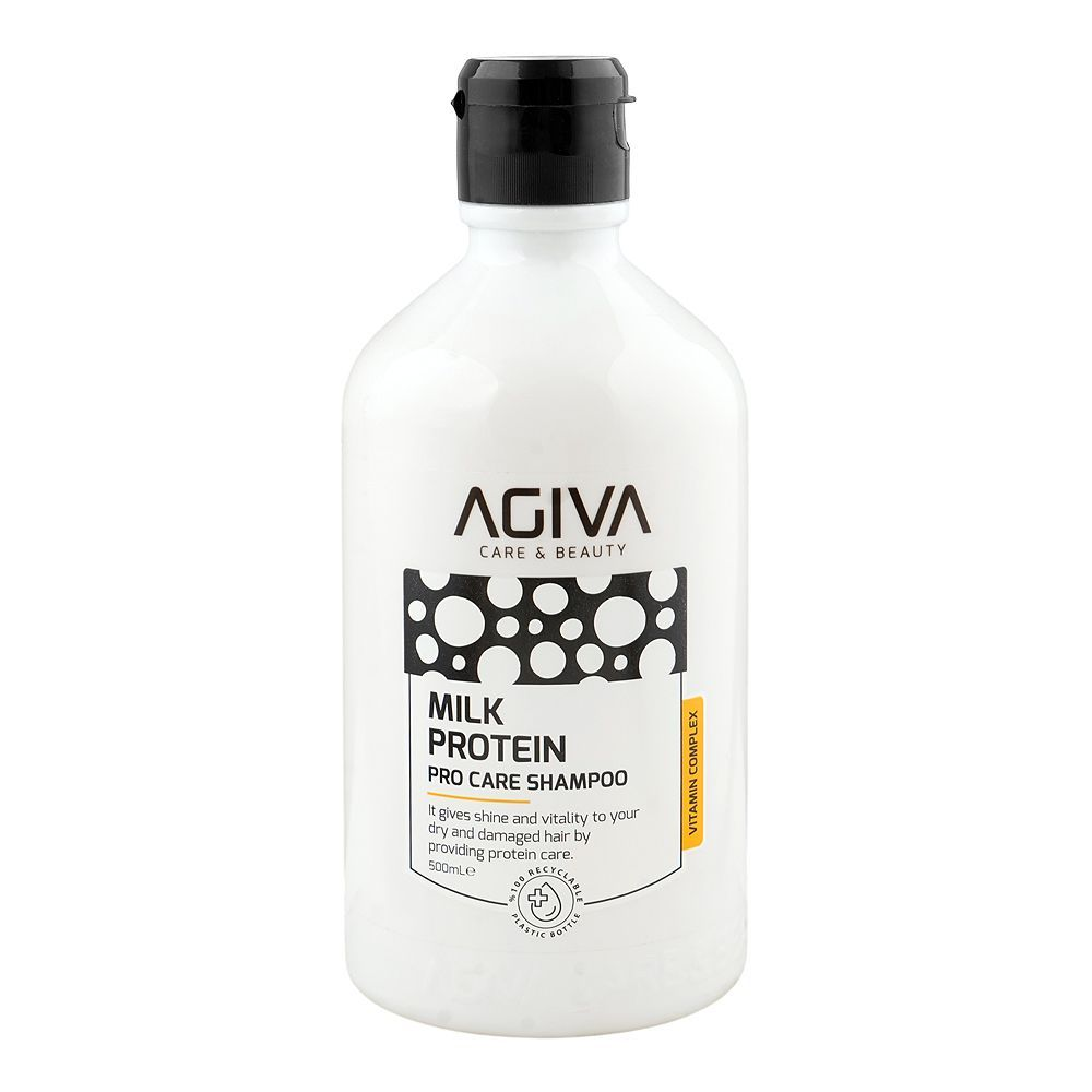 Agiva 500ml Milk Protein Shampoo