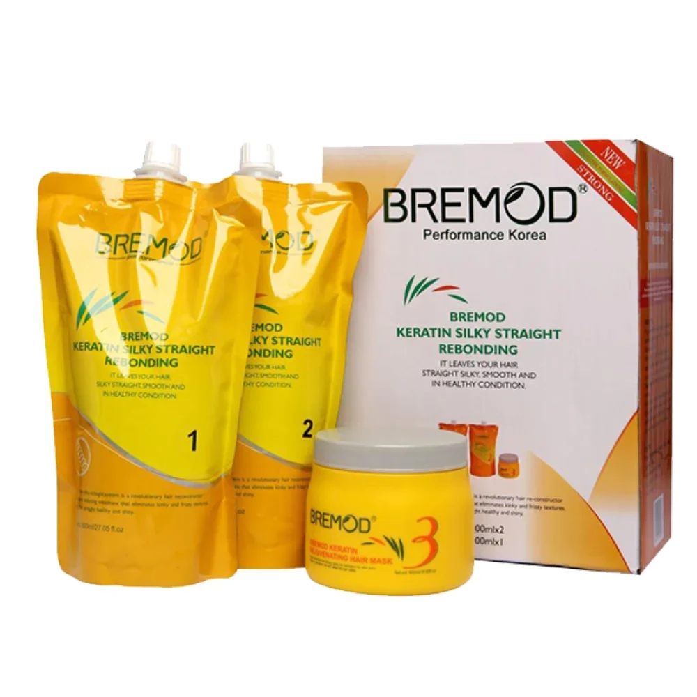 Bremod Keratin Silky Straight Rebonding
