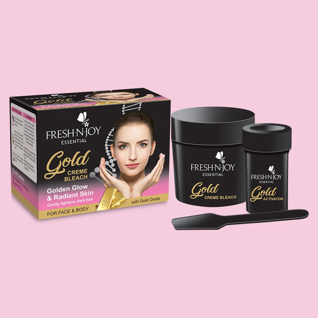Fresh.N.Joy 35ml+08gm Gold Cream Bleach