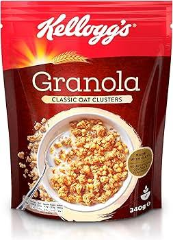 Nature Own 350g Granola Classic Oats Clusters Pouch